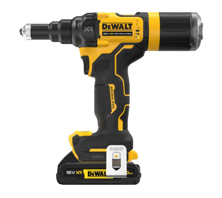 Аккумуляторный заклепочный пистолет DEWALT DCF403D2GT, 18 В, в кейсе TSTAK