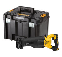 Аккумуляторная сабельная пила DEWALT DCS386NT, 18/54 В, 3000 ход/мин, 28.6 мм, без АКБ и ЗУ, в кейсе TSTAK (DCS386NT-XJ)