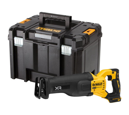 Аккумуляторная сабельная пила DEWALT DCS386NT, 18/54 В, 3000 ход/мин, 28.6 мм, без АКБ и ЗУ, в кейсе TSTAK (DCS386NT-XJ)