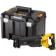Аккумуляторная сабельная пила DEWALT DCS386NT, 18/54 В, 3000 ход/мин, 28.6 мм, без АКБ и ЗУ, в кейсе TSTAK (DCS386NT-XJ)
