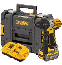 Ударная дрель-шуруповерт DEWALT DCD996X1, 18 В, 2250 об/мин, 38250 уд/мин, с АКБ 9 Ач и ЗУ, в кейсе TSTAK (DCD996X1-QW)