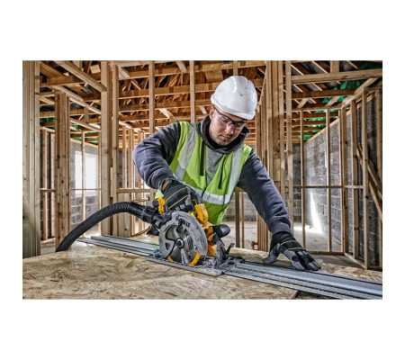 Аккумуляторная дисковая пила DEWALT DCS572P1, 18 В, 184 мм, 5500 об/мин, с АКБ 5 Ач и ЗУ (DCS572P1N-XJ)
