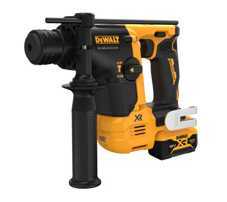 Аккумуляторный перфоратор DEWALT DCH072, 12 В, 1.2 Дж, 4280 уд/мин, с 2 АКБ 5 Ач и ЗУ, в кейсе TSTAK (DCH072P2-QW)