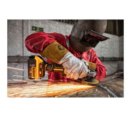 Аккумуляторный набор DEWALT DCK2080P2T, 18 В: дрель-шуруповерт DCD796 + УШМ DCG405, с 2 АКБ 5 Ач и ЗУ, в кейсе TSTAK