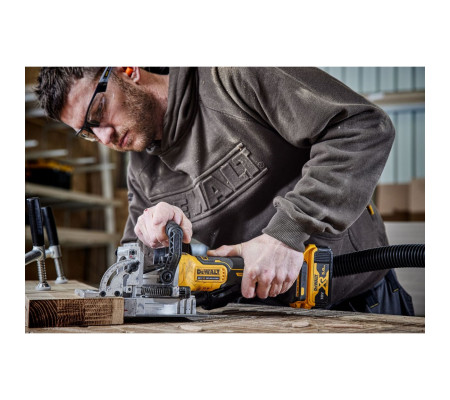 Аккумуляторный ламельный фрезер DEWALT DCW682NT, 18 В, 8000 об/мин, без АКБ и ЗУ, в кейсе TSTAK (DCW682NT-XJ)