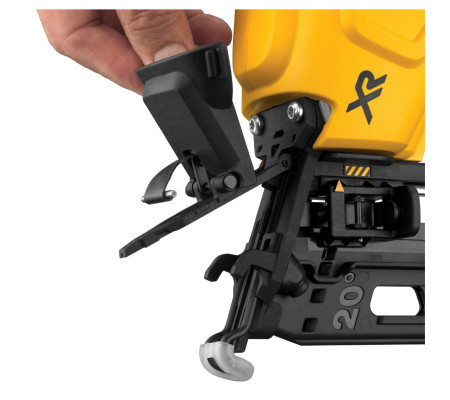 Аккумуляторный шпилькозабивной пистолет DEWALT DCN660P2, 18 В, 48 Дж, c 2 АКБ 5 Ач, ЗУ, в сумке