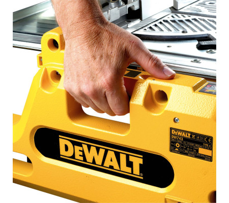 Комбинированная торцовочная пила DEWALT DW743K, 2000 Вт, 250 мм, 2850 об/мин (DW743K-QS)