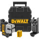 Самовыравнивающийся линейный КРАСНЫЙ лазерный уровень DEWALT DW089K