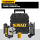 Самовыравнивающийся линейный КРАСНЫЙ лазерный уровень DEWALT DW089K