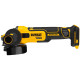 Аккумуляторная угловая шлифмашина DEWALT DCG409T1, 18/54 В, 125 мм, 9000 об/мин, с АКБ 6 Ач и ЗУ, в кейсе TSTAK (DCG409T1-QW)