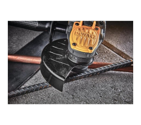 Аккумуляторная угловая шлифмашина DEWALT DCG409T1, 18/54 В, 125 мм, 9000 об/мин, с АКБ 6 Ач и ЗУ, в кейсе TSTAK (DCG409T1-QW)