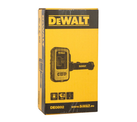 Детектор красного лазерного луча DEWALT DE0892, на батарейках (DE0892-XJ)