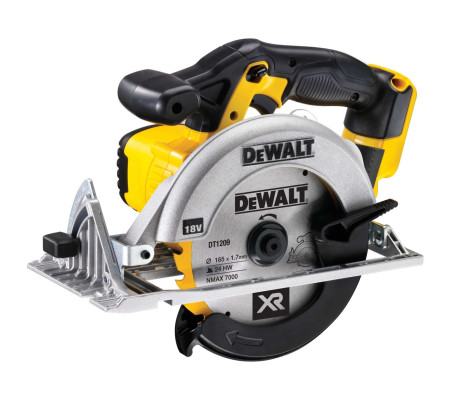 Аккумуляторная дисковая пила DEWALT DCS391NT, 18 В, 165 мм, 5150 об/мин, без АКБ и ЗУ, в кейсе TSTAK (DCS391NT-XJ)