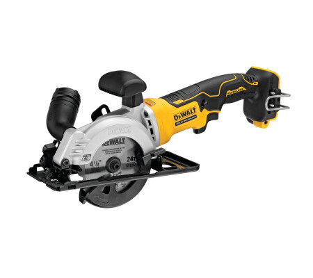 Аккумуляторная дисковая пила DEWALT DCS571P2T, 18 В, 115 мм, 4500 об/мин, с 2 АКБ 5 Ач и ЗУ, в кейсе TSTAK (DCS571P2T-QW)