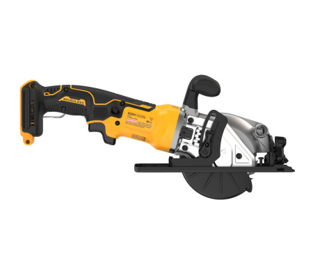 Аккумуляторная дисковая пила DEWALT DCS571P2T, 18 В, 115 мм, 4500 об/мин, с 2 АКБ 5 Ач и ЗУ, в кейсе TSTAK (DCS571P2T-QW)