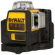 Аккумуляторный лазерный нивелир DEWALT DCE089D1R, 12 В, красный луч, 20 м, с АКБ 2 Ач и ЗУ, в кейсе TSTAK (DCE089D1R-QW)