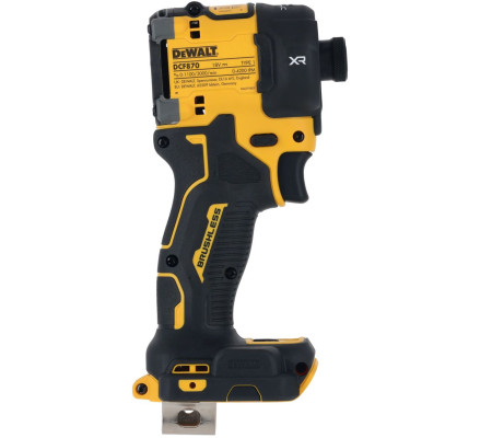 Аккумуляторный масляный шуруповерт DEWALT DCF870N, 18 В, 56 Нм, 4200 уд/мин, без АКБ и ЗУ (DCF870N-XJ)