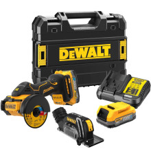 Аккумуляторная отрезная машина DEWALT DCS438E2T, 18 В, 76 мм, 20000 об/мин, с 2 АКБ 1.7 Ач и ЗУ, в кейсе TSTAK