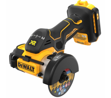 Аккумуляторная отрезная машина DEWALT DCS438E2T, 18 В, 76 мм, 20000 об/мин, с 2 АКБ 1.7 Ач и ЗУ, в кейсе TSTAK