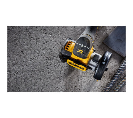 Аккумуляторная отрезная машина DEWALT DCS438E2T, 18 В, 76 мм, 20000 об/мин, с 2 АКБ 1.7 Ач и ЗУ, в кейсе TSTAK