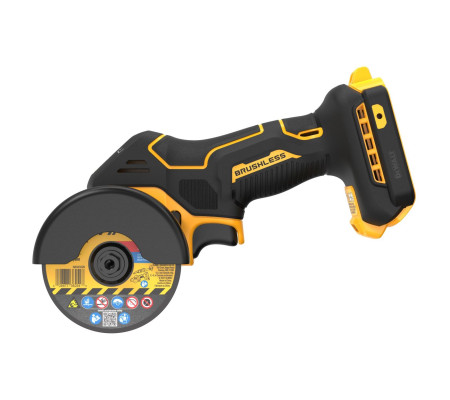 Аккумуляторная отрезная машина DEWALT DCS438E2T, 18 В, 76 мм, 20000 об/мин, с 2 АКБ 1.7 Ач и ЗУ, в кейсе TSTAK