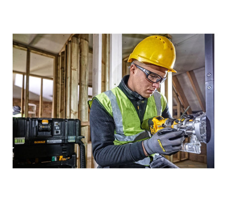 Аккумуляторный вертикальный фрезер DEWALT DCW604NT, 18 В, 25500 об/мин, 55 мм, без АКБ и ЗУ, в кейсе TSTAK (DCW604NT-XJ)