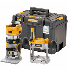 Аккумуляторный вертикальный фрезер DEWALT DCW604NT, 18 В, 25500 об/мин, 55 мм, без АКБ и ЗУ, в кейсе TSTAK (DCW604NT-XJ)