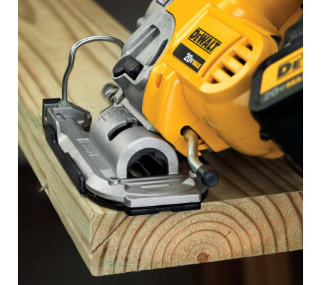 Аккумуляторный лобзик DEWALT DCS331M2, 18 В, 3000 ход/мин, 26 мм, с 2 АКБ 4 Ач и ЗУ, в кейсе (DCS331M2-QW)