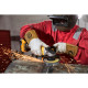 Аккумуляторная угловая шлифмашина DEWALT DCG405P2, 18 В, 125 мм, 9000 об/мин, с 2 АКБ 5 Ач и ЗУ, в кейсе TSTAK (DCG405P2-QW)