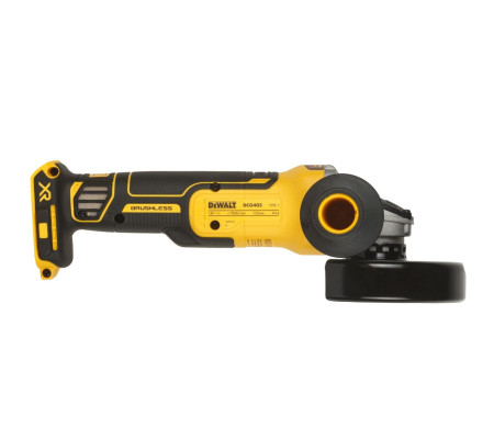 Аккумуляторная угловая шлифмашина DEWALT DCG405P2, 18 В, 125 мм, 9000 об/мин, с 2 АКБ 5 Ач и ЗУ, в кейсе TSTAK (DCG405P2-QW)