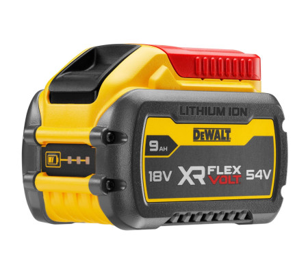 Набор DEWALT DCB118X2: 2 АКБ FLEXVOLT DCB547, Li-Ion, 18/54 В, 9/3 Ач и быстрое зарядное устройство DCB118, 18/54 В, 8 А