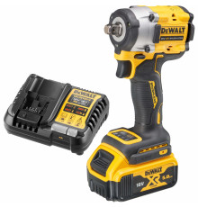 Аккумуляторный гайковерт DEWALT DCF921P1, 18 В, 610 Нм, 3550 уд/мин, с АКБ 5 Ач и ЗУ (DCF921P1N-XJ)