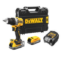 Аккумуляторная дрель-шуруповерт DEWALT DCD800E2T, 18 В, 2000 об/мин, с 2 АКБ 1.7 Ач и ЗУ, в кейсе TSTAK (DCD800E2T-QW)