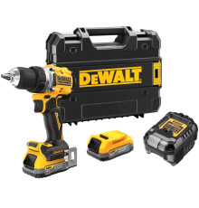 Аккумуляторная дрель-шуруповерт DEWALT DCD800E2T, 18 В, 2000 об/мин, с 2 АКБ 1.7 Ач и ЗУ, в кейсе TSTAK (DCD800E2T-QW)