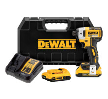 Аккумуляторный шуруповерт DEWALT DCF887D2, 18 В, 205 Нм, 3250 уд/мин, с 2 АКБ 2 Ач и ЗУ, в кейсе (DCF887D2-QW)
