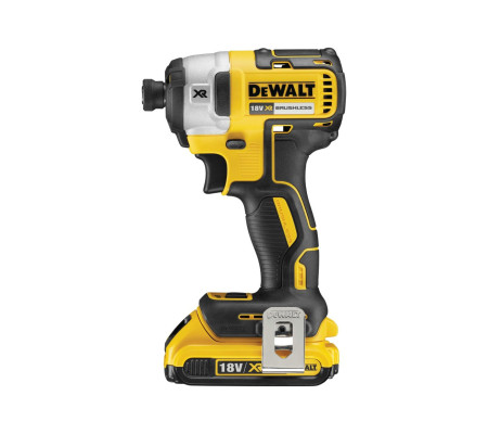 Аккумуляторный шуруповерт DEWALT DCF887D2, 18 В, 205 Нм, 3250 уд/мин, с 2 АКБ 2 Ач и ЗУ, в кейсе (DCF887D2-QW)