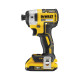 Аккумуляторный шуруповерт DEWALT DCF887D2, 18 В, 205 Нм, 3250 уд/мин, с 2 АКБ 2 Ач и ЗУ, в кейсе (DCF887D2-QW)