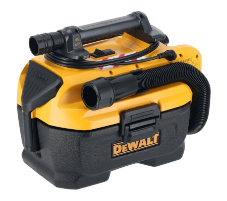 Аккумуляторный строительный пылесос DEWALT DCV584L, с возможностью работы от сети, 14.4/18 В, 7.5 л, без АКБ и ЗУ (DCV584L-QW)