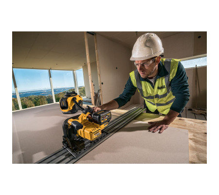 Аккумуляторный строительный пылесос DEWALT DCV584L, с возможностью работы от сети, 14.4/18 В, 7.5 л, без АКБ и ЗУ (DCV584L-QW)