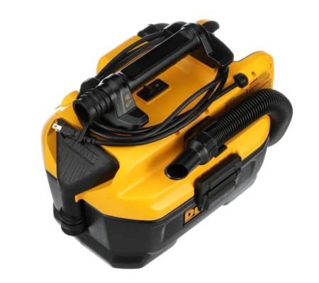 Аккумуляторный строительный пылесос DEWALT DCV584L, с возможностью работы от сети, 14.4/18 В, 7.5 л, без АКБ и ЗУ (DCV584L-QW)