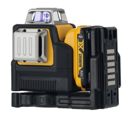 Аккумуляторный лазерный нивелир DEWALT DCE0811D1G, 12 В, зеленый луч, 35 м, с АКБ 2 Ач и ЗУ, в кейсе TSTAK (DCE0811D1G-QW)