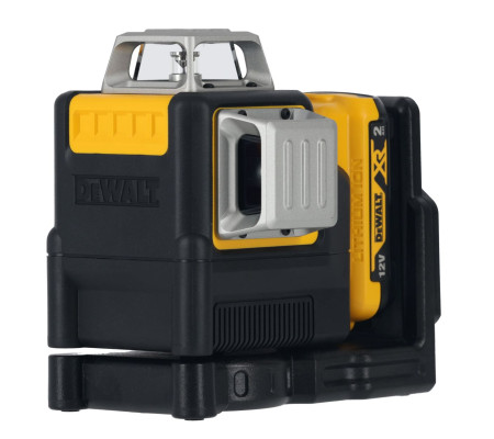 Аккумуляторный лазерный нивелир DEWALT DCE0811D1G, 12 В, зеленый луч, 35 м, с АКБ 2 Ач и ЗУ, в кейсе TSTAK (DCE0811D1G-QW)
