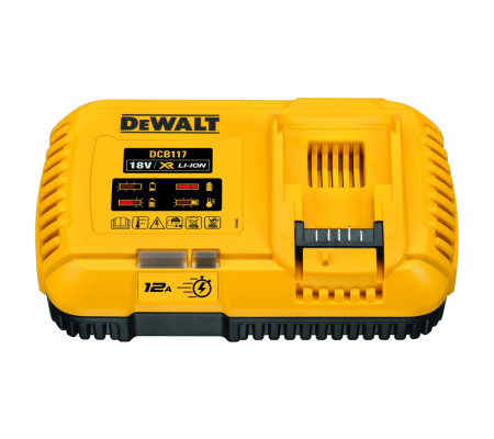 Быстрое зарядное устройство DEWALT DCB117, 18/54 В, 12 А (DCB117-QW)