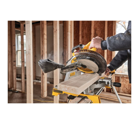 Торцовочная пила DEWALT DWS713, 1600 Вт, 254 мм, 5000 об/мин (DWS713-A9)