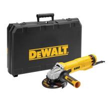 Угловая шлифмашина DEWALT DWE4217KD, 1200 Вт, 125 мм, 11000 об/мин, в кейсе