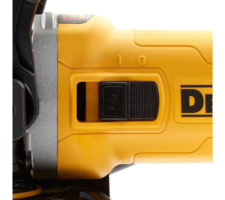 Угловая шлифмашина DEWALT DWE4257KT, 1500 Вт, 125 мм, 10000 об/мин, в кейсе TSTAK