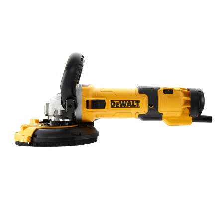 Угловая шлифмашина DEWALT DWE4257KT, 1500 Вт, 125 мм, 10000 об/мин, в кейсе TSTAK