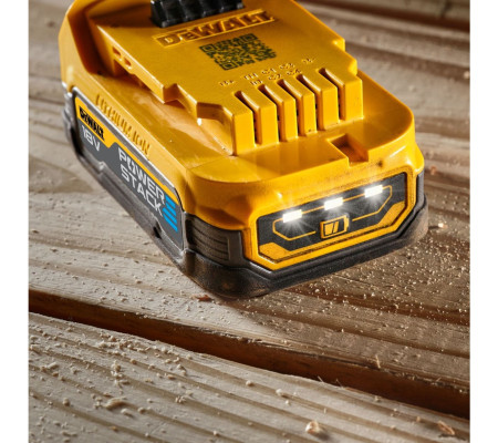 Аккумулятор DEWALT POWERSTACK DCBP034, Li-Ion, 18 В, 1.7 Ач (DCBP034-XJ)