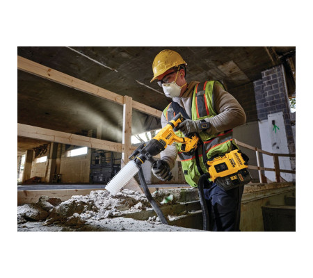 Аккумуляторный перфоратор DEWALT DCH263P1, 18 В, 3 Дж, 4300 уд/мин, с АКБ 5 Ач и ЗУ, в кейсе (DCH263P1-QW)
