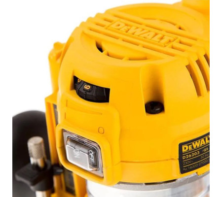 Вертикальный фрезер DEWALT D26203, 900 Вт, 27000 об/мин, 55 мм (D26203-QS)